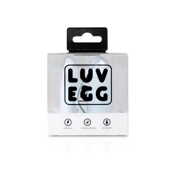 LUV EGG - δονητικό αυγό ασύρματο επαναφορτιζόμενο - μπλε