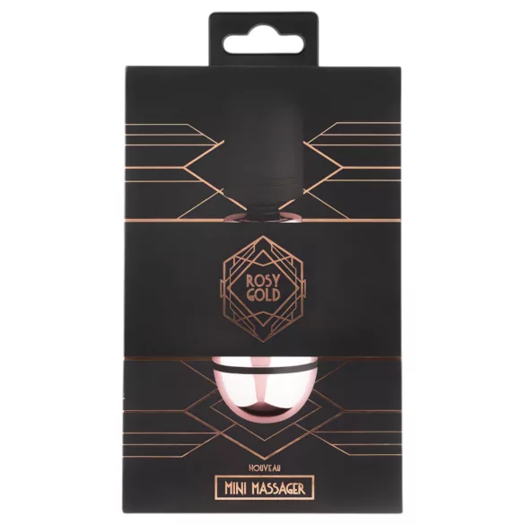 Rosy Gold - μίνι ραβδί δόνησης - επαναφορτιζόμενο - ροζ χρυσό