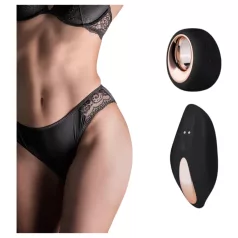   Pantyrebel - επαναφορτιζόμενο, ασύρματο δονητικό εσώρουχο (μαύρο, S-L)