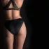 Pantyrebel - επαναφορτιζόμενο, ασύρματο δονητικό εσώρουχο (μαύρο, S-L)