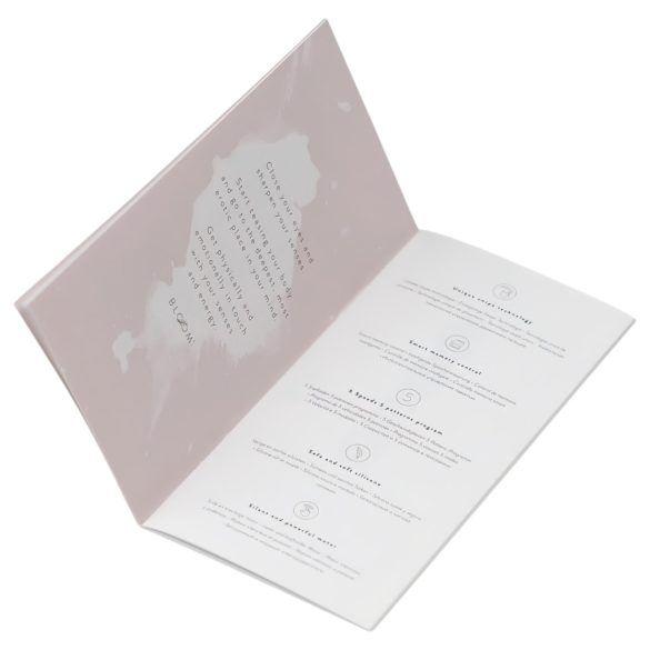 Bloom Rose - δονητής σημείου G με δόνηση, σιλικόνη, επαναφορτιζόμενος, τιρκουάζ