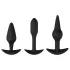 EasyToys Σετ απόλαυσης - σετ ποικίλων πρωκτικών plugs (μαύρο)