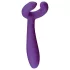 Easytoys Couple - δονητής ζευγαριού επαναφορτιζόμενος αδιάβροχος μοβ