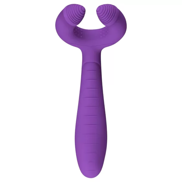 Easytoys Couple - δονητής ζευγαριού επαναφορτιζόμενος αδιάβροχος μοβ