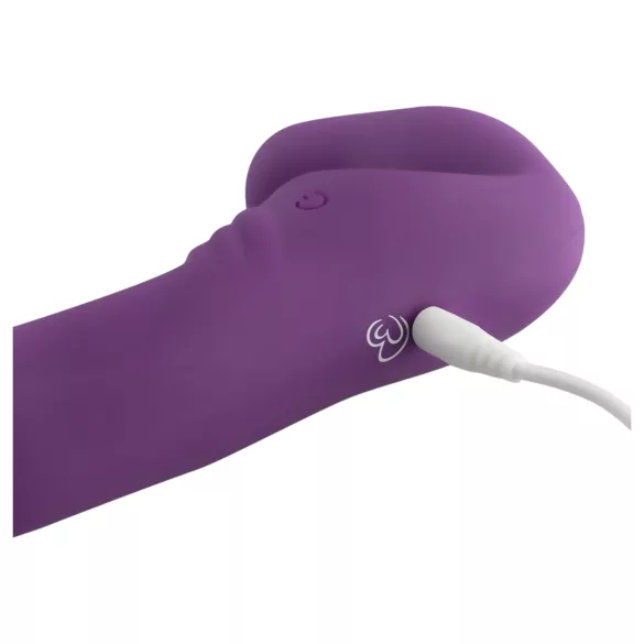 Easytoys - δονητής strapless επαναφορτιζόμενος - μοβ
