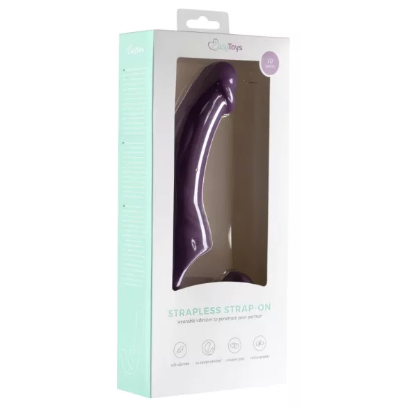 Easytoys - δονητής strapless επαναφορτιζόμενος - μοβ