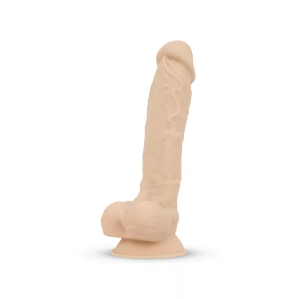 Real Fantasy Conrad - δονητής με βεντούζα - 20cm - φυσικό χρώμα