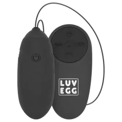   LUV EGG - δονητικό αυγό με τηλεχειριστήριο - επαναφορτιζόμενο, μαύρο