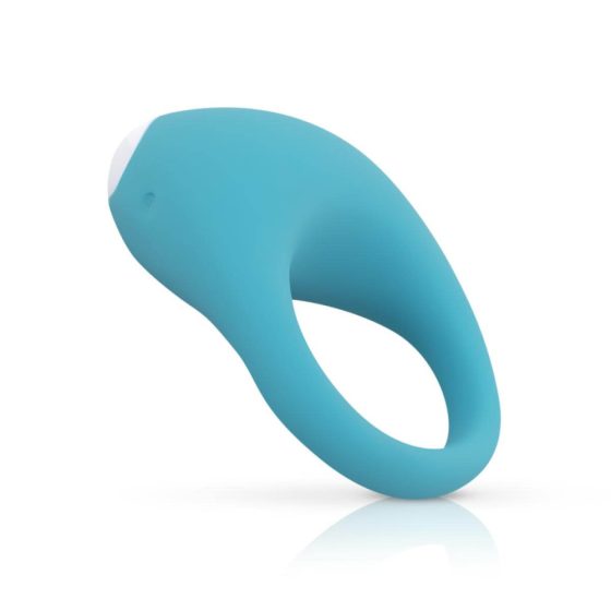 Cala Azul Jose - battery-operated, waterproof vibrating penis ring (blue)