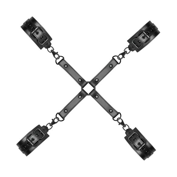 Bedroom Fantasies - μαύρες δέσεις καρπών και αστραγάλων