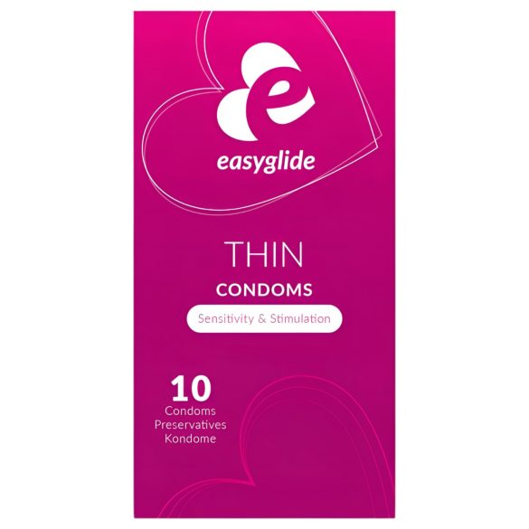EasyGlide Ultra Thin - εξαιρετικά λεπτά προφυλακτικά (10 τεμ)