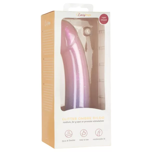 EasyToys Mermaid - δονητής γκλίτερ - 19εκ - ροζ