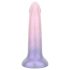 EasyToys Mermaid - γυαλιστερό dildo - 19cm (ροζ)