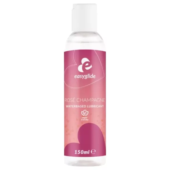 EasyGlide - λιπαντικό με γεύση, με βάση το νερό - ροζ σαμπάνια (150 ml)