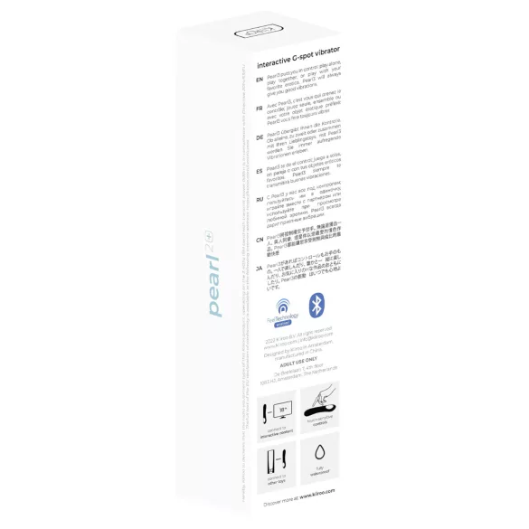 Kiiroo Pearl 2 - δονητής G-σημείου διαδραστικός αδιάβροχος - πράσινο