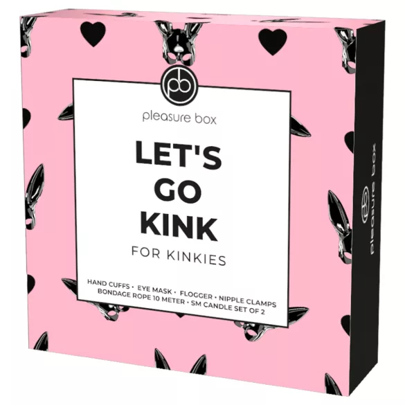 Pleasure Box Let's Go Kink - σετ δεσίματος - 6 τεμάχια
