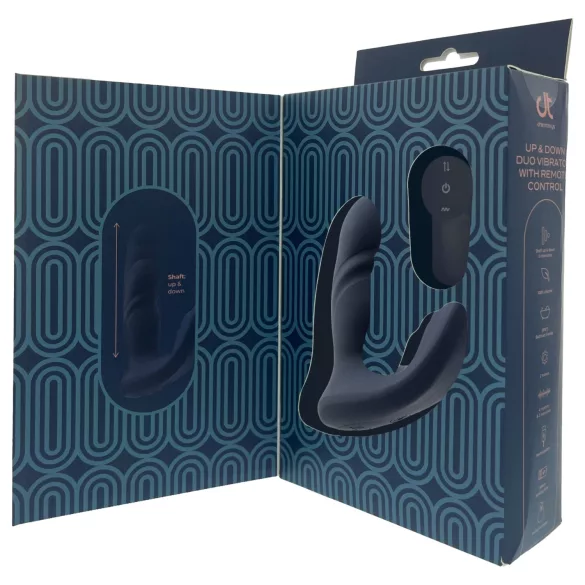 Dreamtoys Pulz - δονούμενο πρωκτικό παιχνίδι με ώθηση και τηλεχειριστήριο (μπλε)