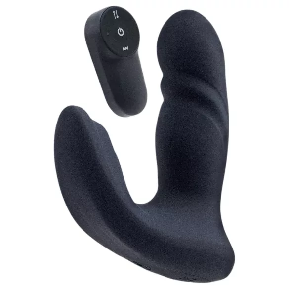 Dreamtoys Pulz - δονούμενο πρωκτικό παιχνίδι με ώθηση και τηλεχειριστήριο (μπλε)