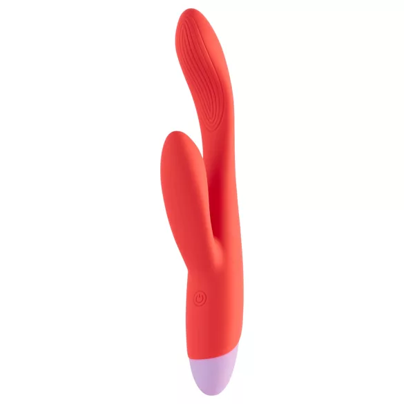 Dreamtoys - δονητής με βραχίονα για σημείο G & κλειτορίδα - κόκκινο