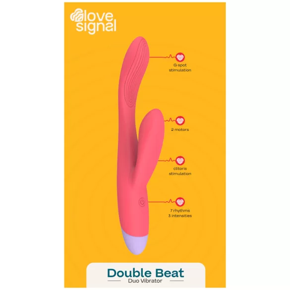 Dreamtoys - δονητής με βραχίονα για σημείο G & κλειτορίδα - κόκκινο