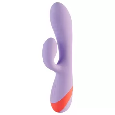   Dreamtoys Love Signal - δονητής με κλειτοριδικό βραχίονα (μωβ)