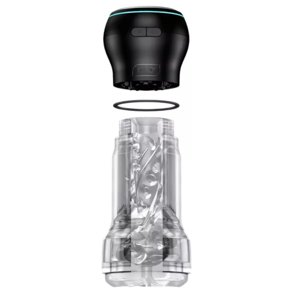 Kiiroo Feel Pocket & PowerBlow - διαδραστικός ανδρικός αυνανιστής (διάφανος)