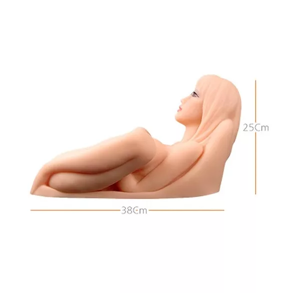 Kokos Hera 3 - ανδρικός μαλακός μεγεθυντικός αυνανιστής - φυσικό χρώμα