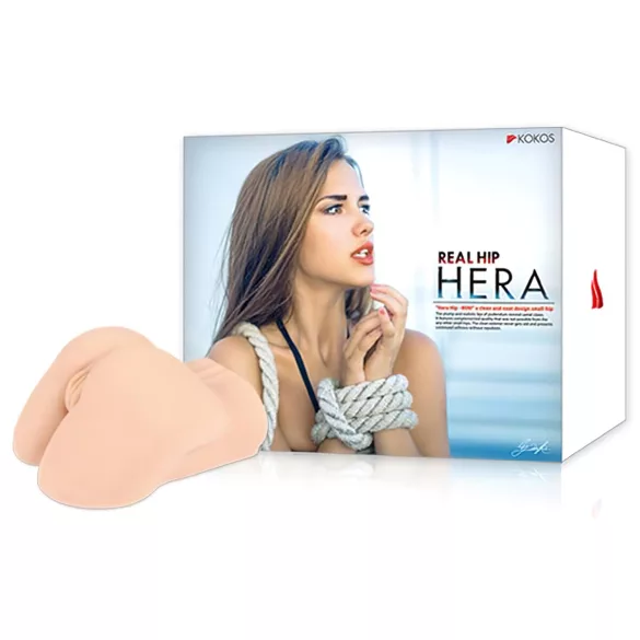 Κόκοc Hera - ρεαλιστικός κορμός με τεχνητό αιδοίο και πρωκτό (στο χρώμα του δέρματος)