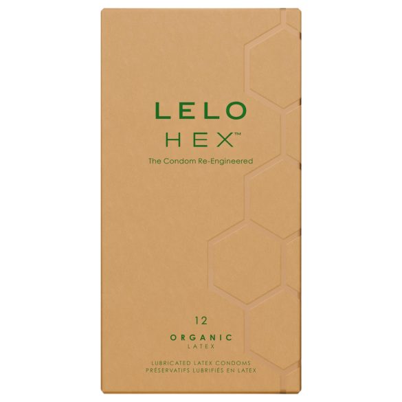 LELO Hex Organic - προφυλακτικά ισχύος (12τεμ)