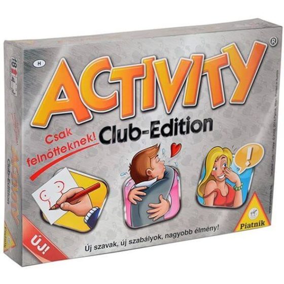 Activity Club Edition - společenská hra pro dospělé v maďarském jazyce (v maďarštině)
