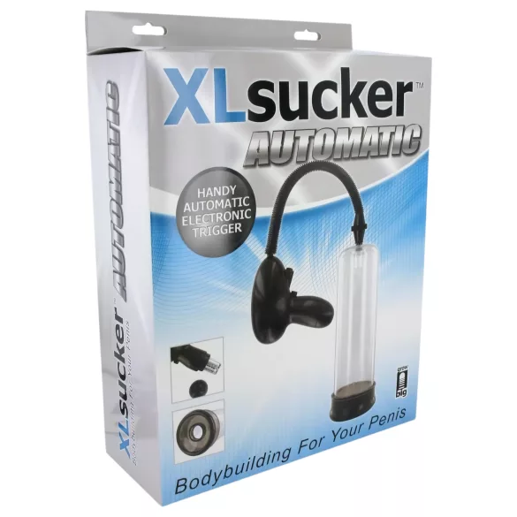 XLSUCKER - αντλία πέους αυτόματη - διαφανές - ανδρικό βοήθημα