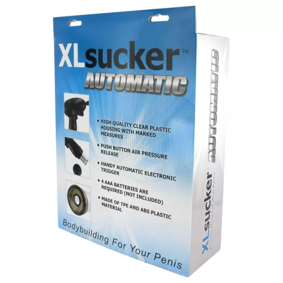 XLSUCKER - αντλία πέους αυτόματη - διαφανές - ανδρικό βοήθημα