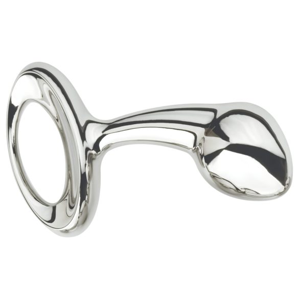 Njoy S - μικρό μεταλλικό πρωκτικό plug (ασημί)