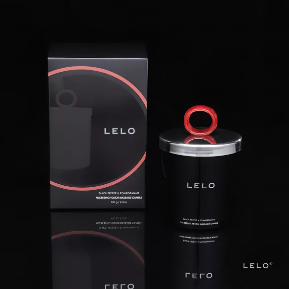 LELO - κερί μασάζ - ρόδι & μαύρο πιπέρι - 150g