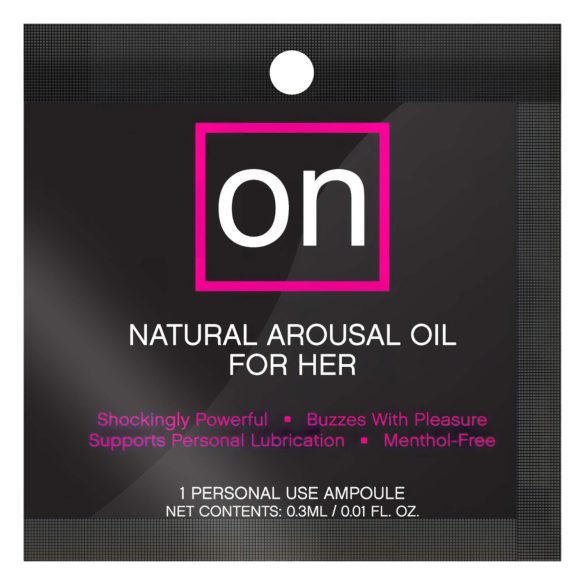 Sensuva ON Arousal Oil - Λάδι Διέγερσης για Γυναίκες (0,5ml)