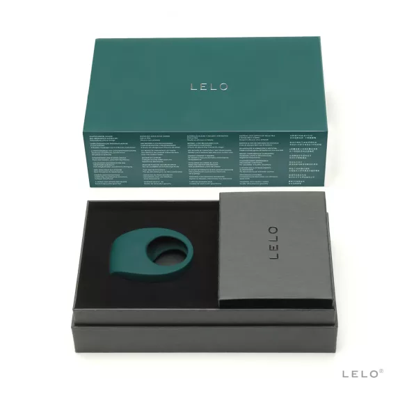 LELO Tor 2 - δαχτυλίδι πέους με δόνηση επαναφορτιζόμενο - πράσινο