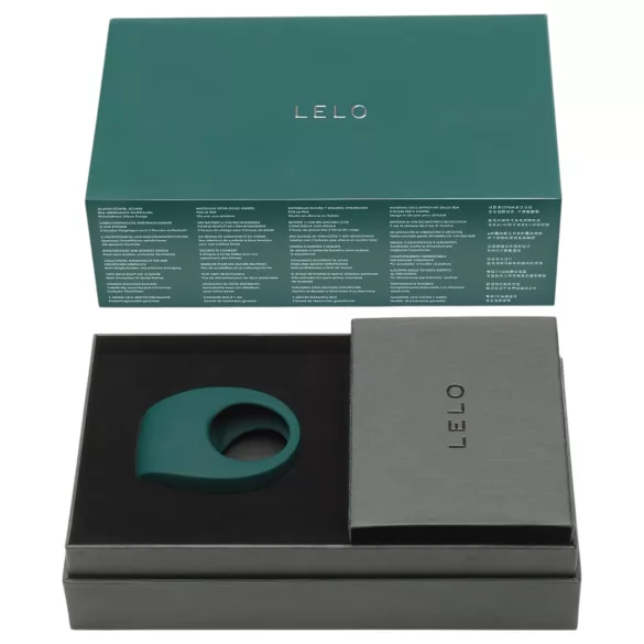 LELO Tor 2 - δαχτυλίδι πέους με δόνηση επαναφορτιζόμενο - πράσινο