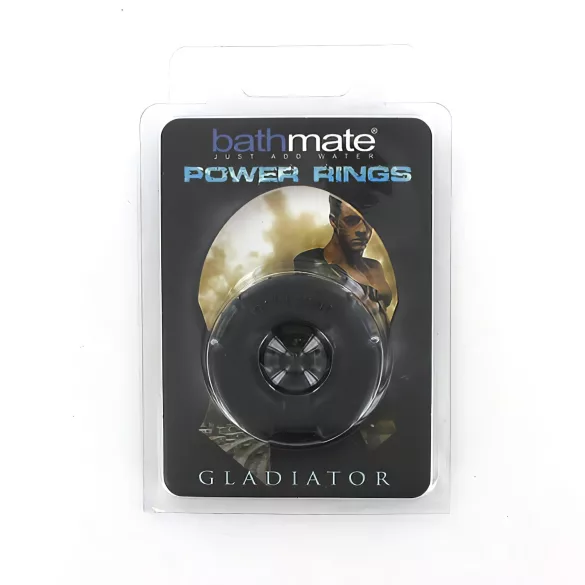 BathMate - δαχτυλίδι πέους Gladiator - σιλικόνη - μαύρο