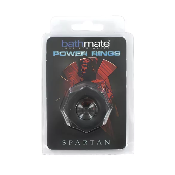 BathMate - δαχτυλίδι πέους σιλικόνης Spartan - μαύρο
