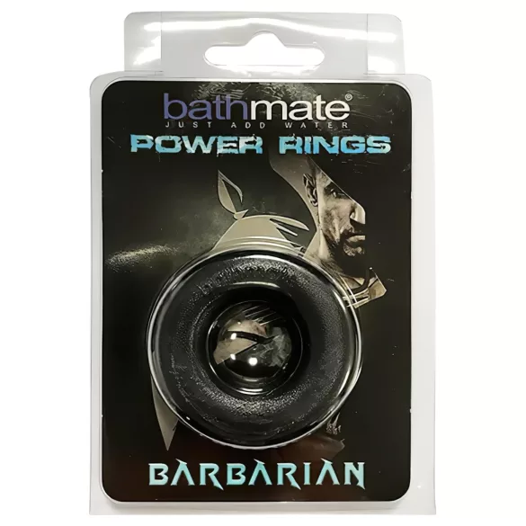 BathMate - δαχτυλίδι πέους σιλικόνης Barbarian - μαύρο