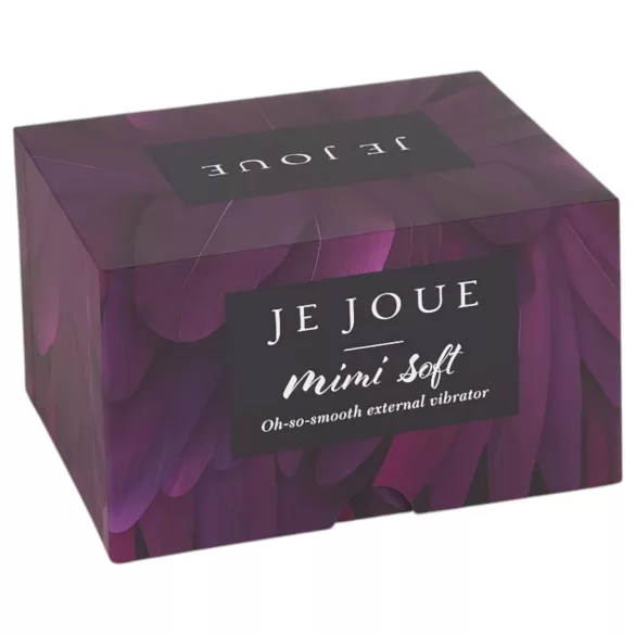 Je Joue Mimi Soft - δονητής κλειτορίδας επαναφορτιζόμενος αδιάβροχος μαύρος