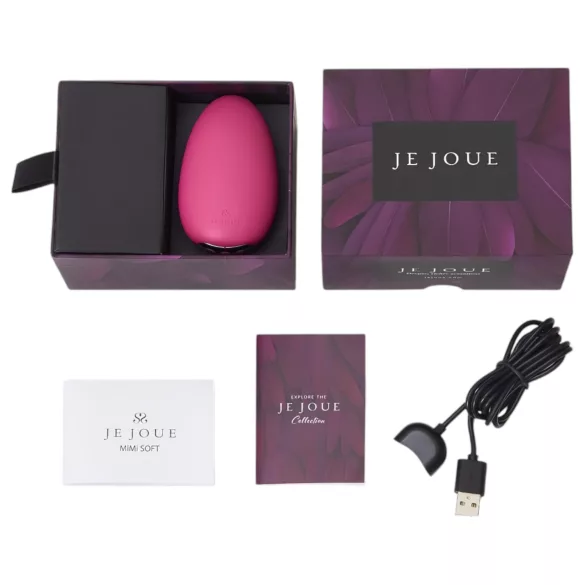 Je Joue Mimi Soft - δονητής κλειτορίδας επαναφορτιζόμενος αδιάβροχος ροζ