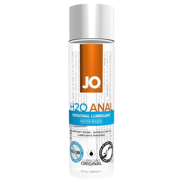JO H2O Anal Original - υδατοδιαλυτό λιπαντικό για πρωκτικό (240ml)