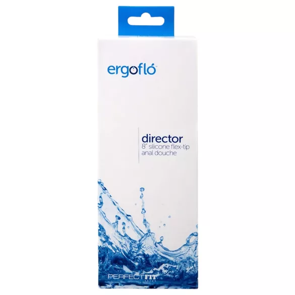 Perfect Fit Ergoflo Director - ντους πρωκτού & ευαίσθητων σημείων - μαύρο