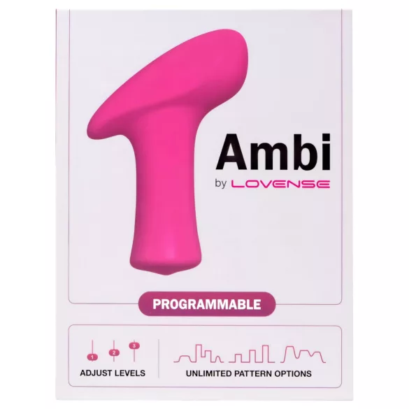 Lovense Ambi - Δονητής κλειτορίδας με έλεγχο μέσω εφαρμογής (ροζ)