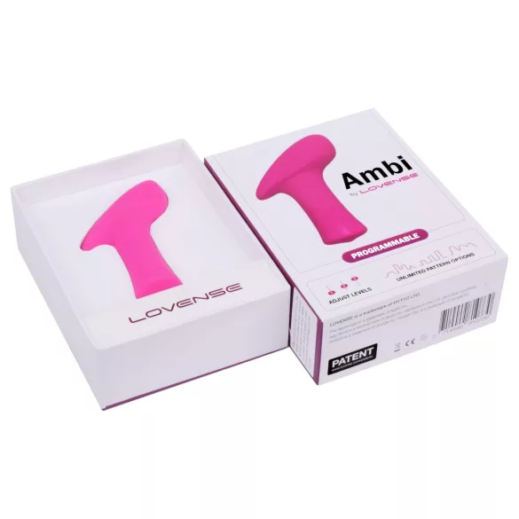 Lovense Ambi - Δονητής κλειτορίδας με έλεγχο μέσω εφαρμογής (ροζ)