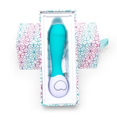   LOVELIFE BY OHMYBOD - CUDDLE - rechargeable G-spot mini vibrator (turquoise)