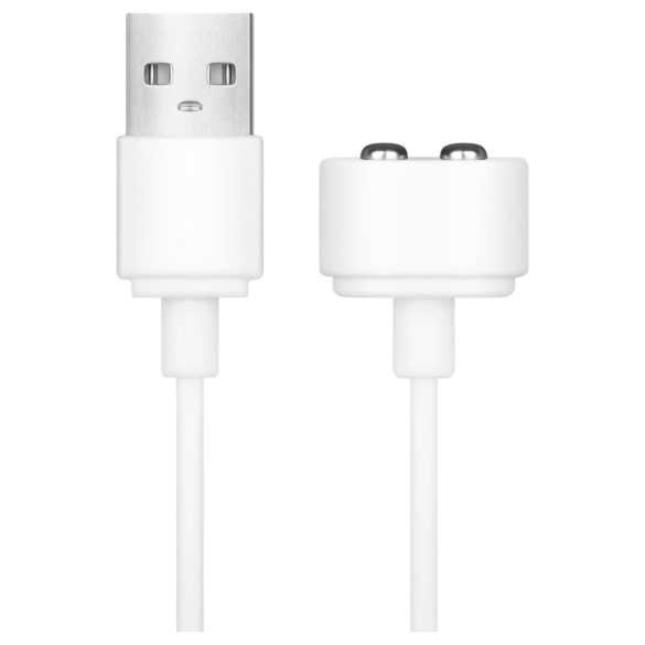 Satisfyer - μαγνητικό καλώδιο φόρτισης USB (λευκό)