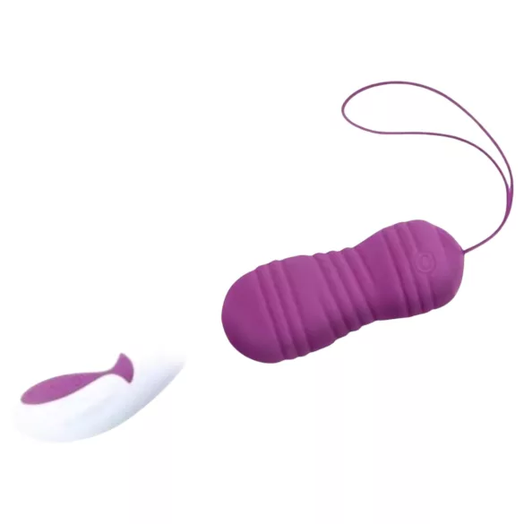 FeelzToys - αδιάβροχο δονητικό αυγό - μοβ