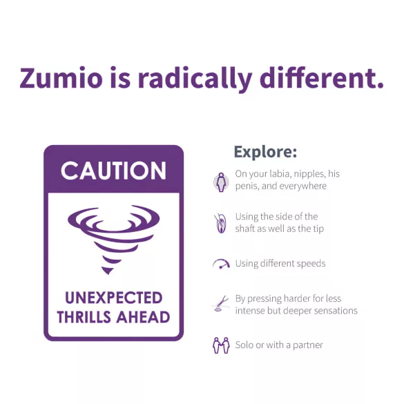 Zumio Soft - δονητής κλειτορίδας επαναφορτιζόμενος - μοβ